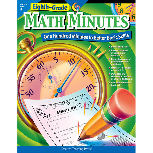 #13498 MATH MINUTES - 8TH GR