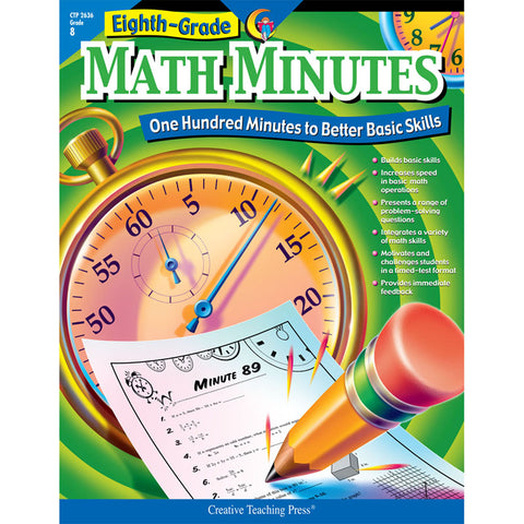 #13498 MATH MINUTES - 8TH GR
