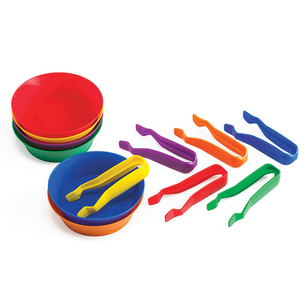#14206 SORTING BOWLS AND TWEEZER SET