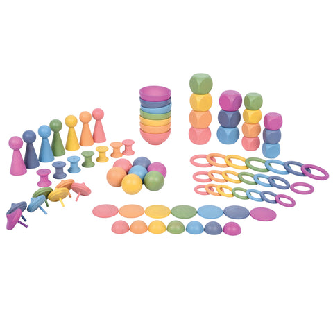 #53838 RAINBOW WOODEN SUPER SET