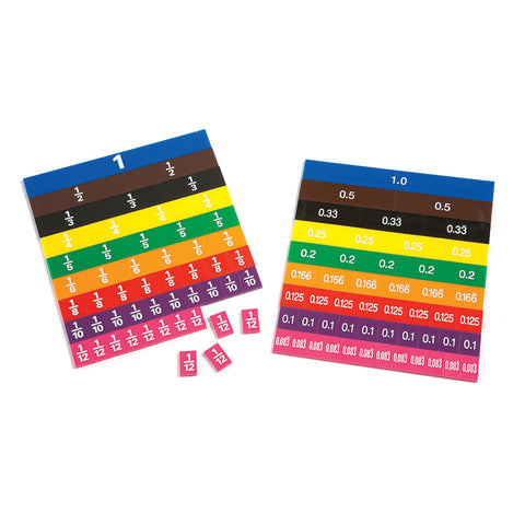 #14437 FRACTION & DECIMAL TILES IN TRAY