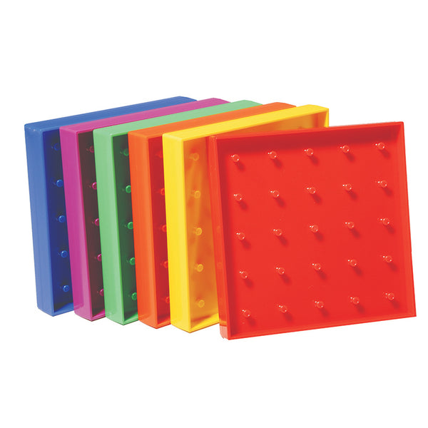 #14449 5IN PLASTIC GEOBOARDS 5X5 PIN ARRAY