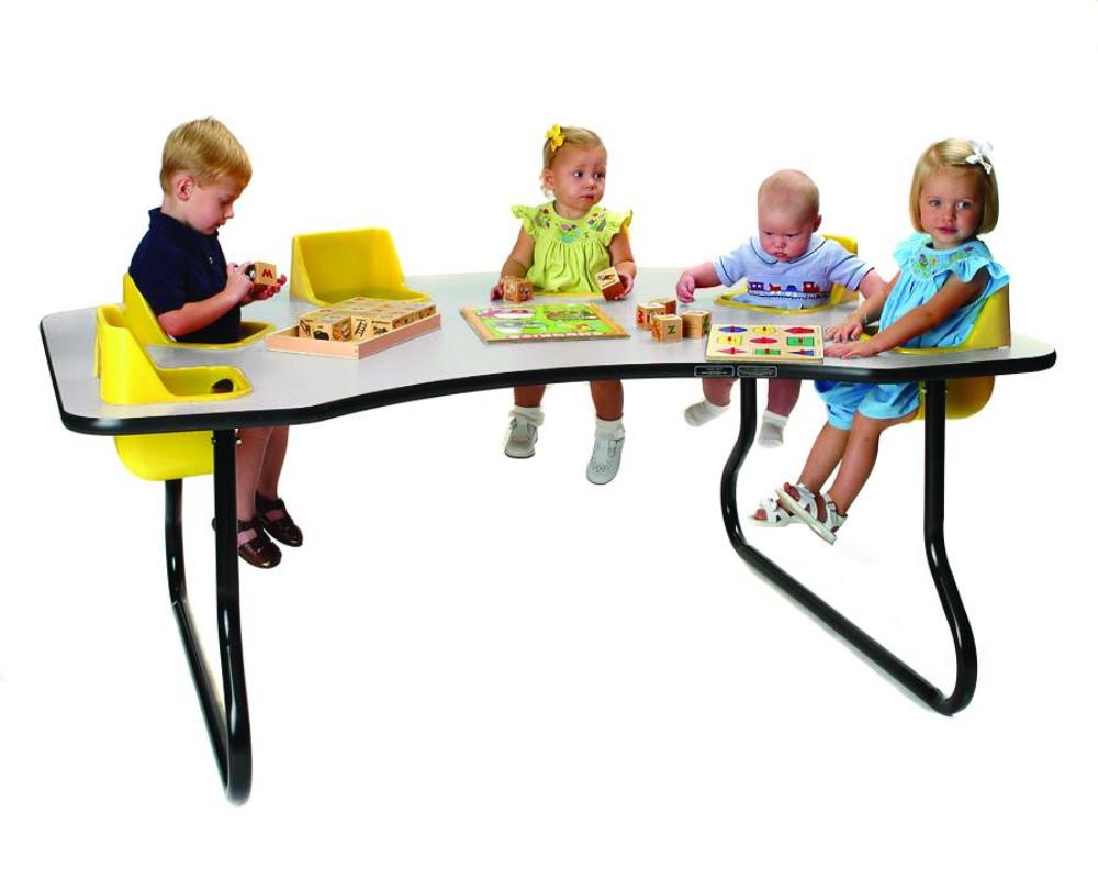#39153 Toddler Tables 6-Seat Feeding Table