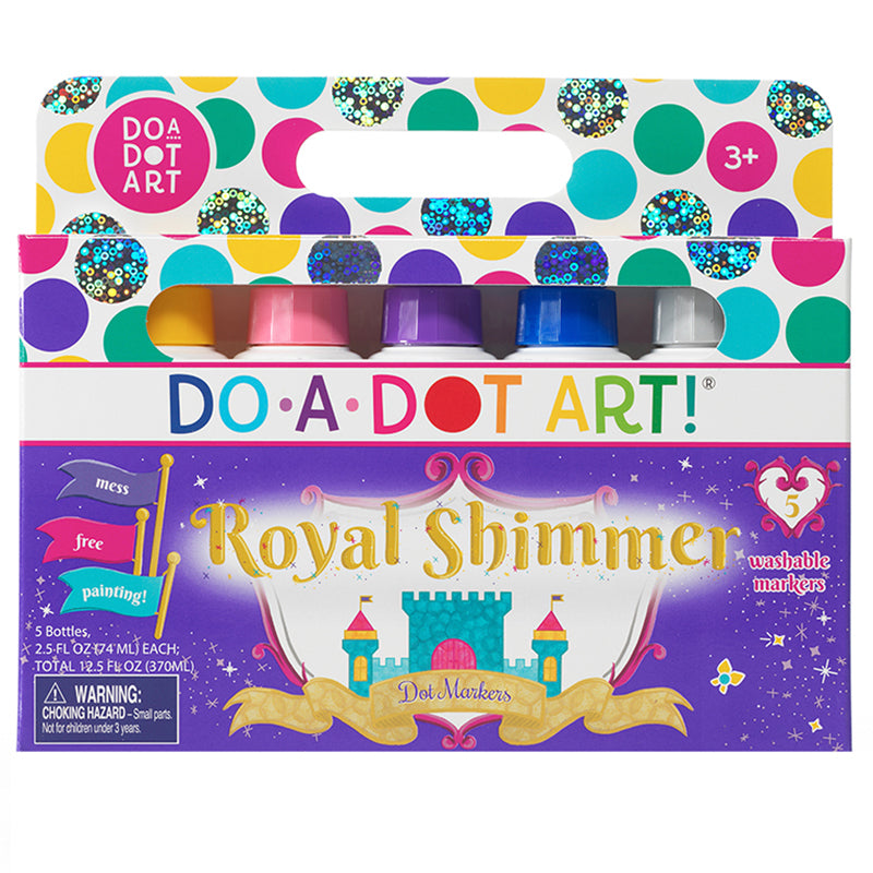 #14544 DO A DOT ART SHIMMERS 5 PK WASHABLE