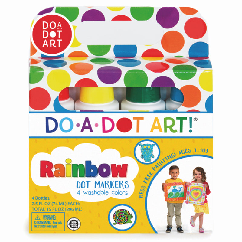 #14548 DO-A-DOT MARKERS 4 ASST