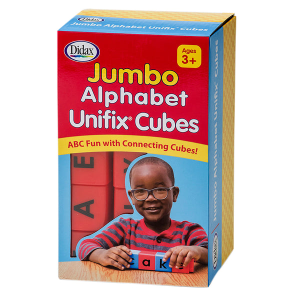 #53958 JUMBO ALPHABET UNIFIX CUBES