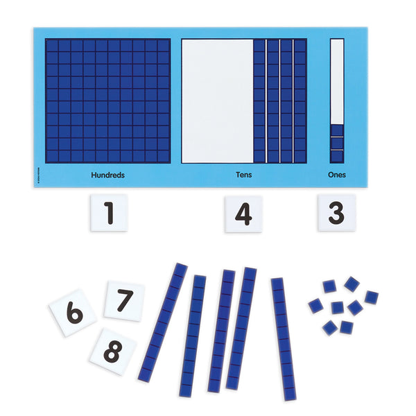 #14665 MAGNETIC BASE 10 PLACE VALUE SET
