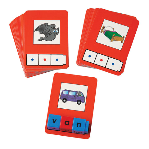 #14728 CVC WORD BUILDING CARDS 24 CARDS