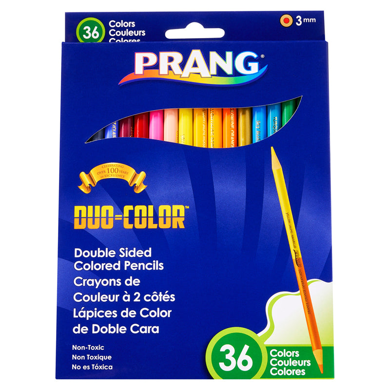#54052 PRANG DUO COLOR PENCILS 36 COLOR ST