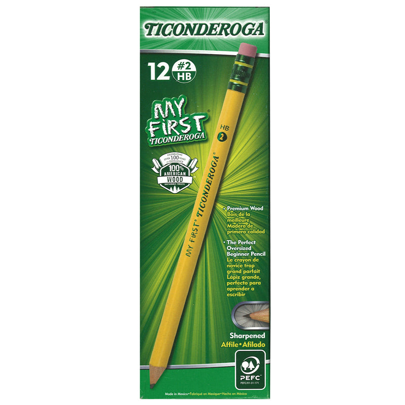 #14903 MY FIRST TICONDEROGA PENCIL 1 DOZEN
