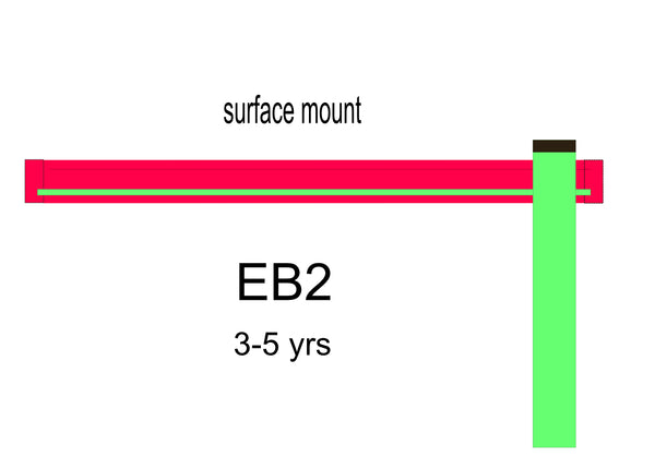 #44447 KSO-EB2 Kids' Station Outdoor Sand/Water Trough Extension