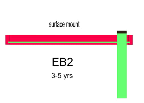 #44447 KSO-EB2 Kids' Station Outdoor Sand/Water Trough Extension