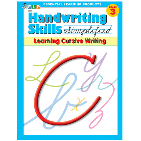 #15852 HANDWRITING SKILLS SIMPLIFIED LEARNING CURSIVE