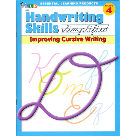 #15853 HANDWRITING SKILLS SIMPLIFIED IMPROVING CURSIVE
