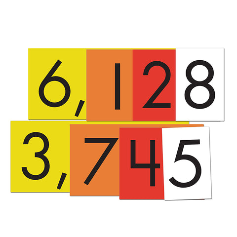 #15919 4-VALUE WHOLE NUMBERS PLACE VALUE CARDS SET