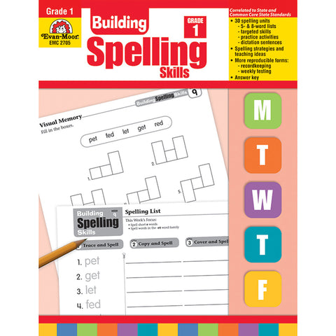 #16824 BUILDING SPELLING SKILLS GR 1
