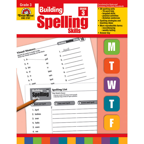 #16826 BUILDING SPELLING SKILLS GR 3