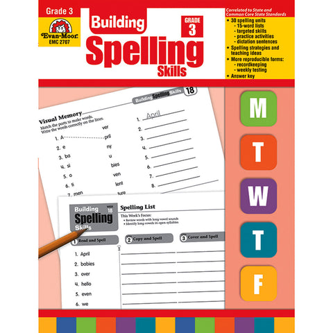 #16826 BUILDING SPELLING SKILLS GR 3