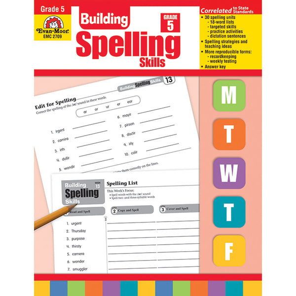 #16828 BUILDING SPELLING SKILLS GR 5