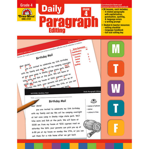 #16841 DAILY PARAGRAPH EDITING GR 4
