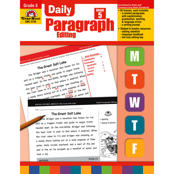 #16842 DAILY PARAGRAPH EDITING GR 5