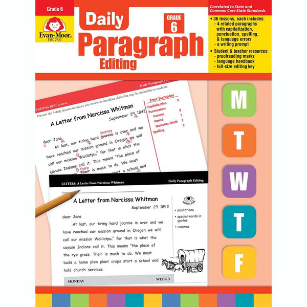#16843 DAILY PARAGRAPH EDITING GR 6