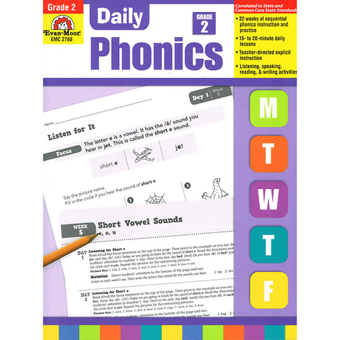 #16847 DAILY PHONICS PRACTICE GR 2