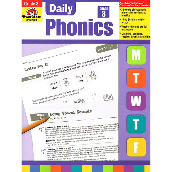 #16848 DAILY PHONICS PRACTICE GR 3