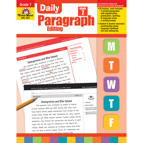 #16858 DAILY PARAGRAPH EDITING GR 7
