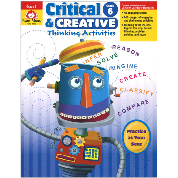 #16962 CRITICAL AND CREATIVE THINKING ACTIVITIES GR 6