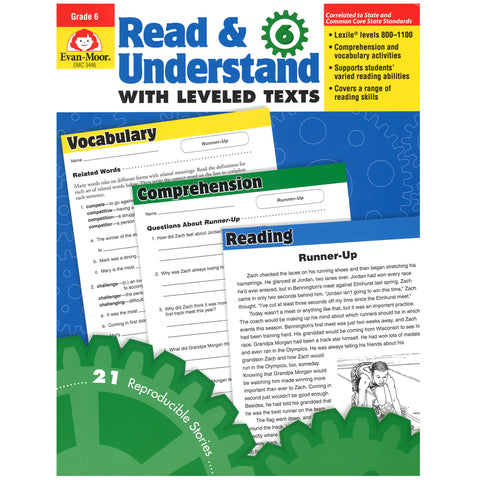 #16969 READ AND UNDERSTAND WITH LEVELED TEXTS GR 6+