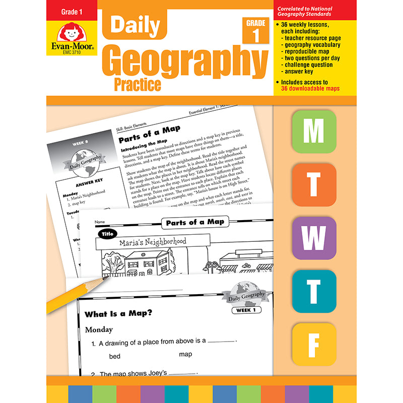 #16986 DAILY GEOGRAPHY PRACTICE GR 1