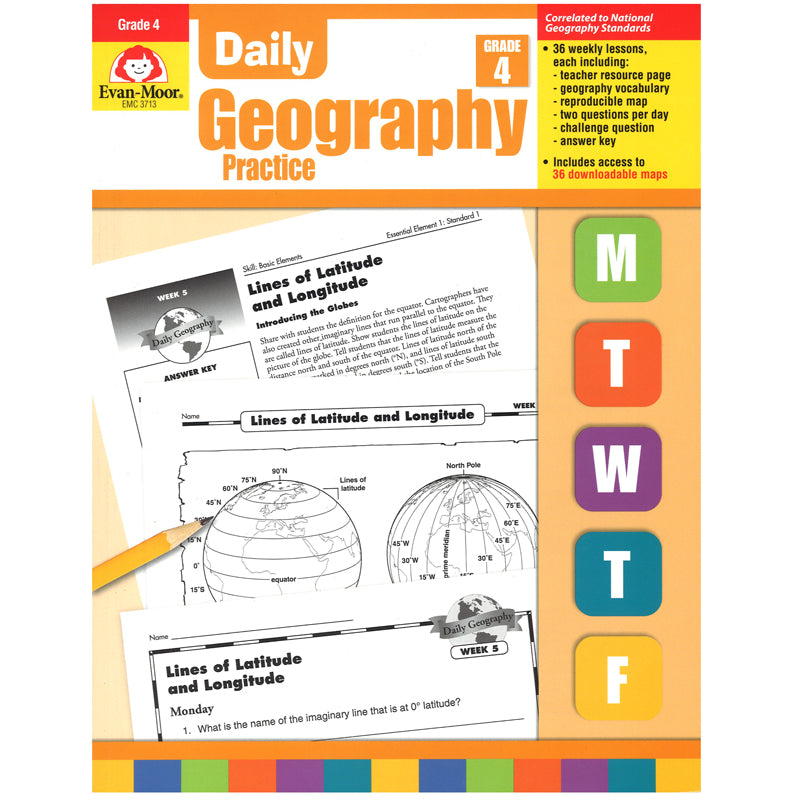 #16989 DAILY GEOGRAPHY PRACTICE GR 4