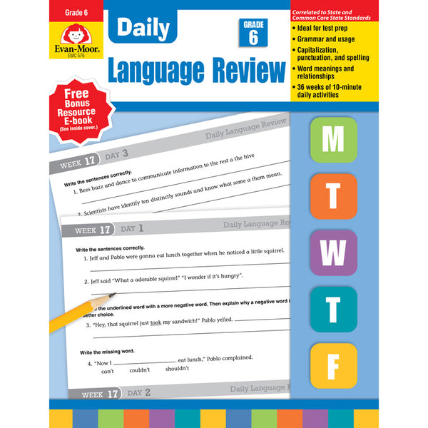 #17058 DAILY LANGUAGE REVIEW GR 6