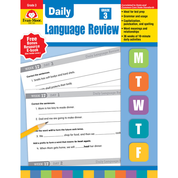 #17061 DAILY LANGUAGE REVIEW GR 3