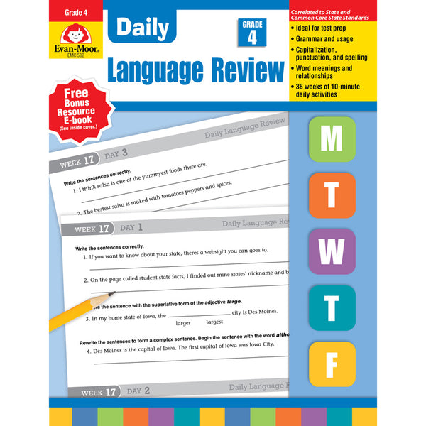 #17062 DAILY LANGUAGE REVIEW GR 4