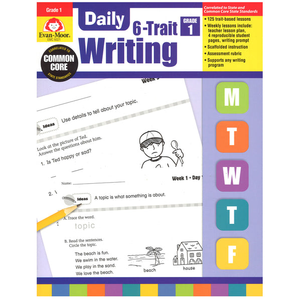#17071 DAILY 6 TRAIT WRITING GR 1