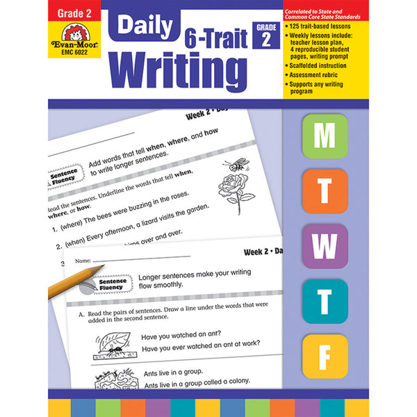 #17072 DAILY 6 TRAIT WRITING GR 2