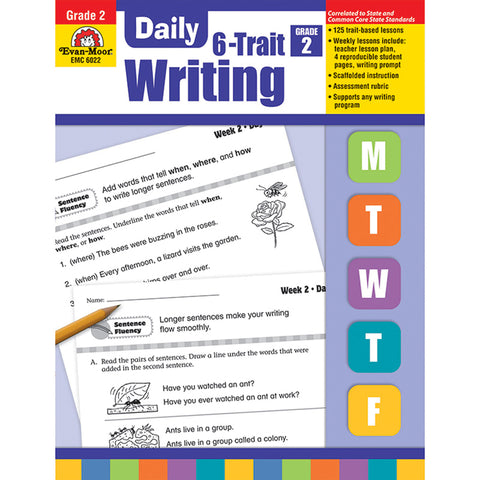 #17072 DAILY 6 TRAIT WRITING GR 2