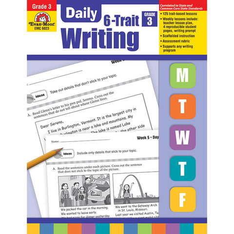 #17073 DAILY 6 TRAIT WRITING GR 3