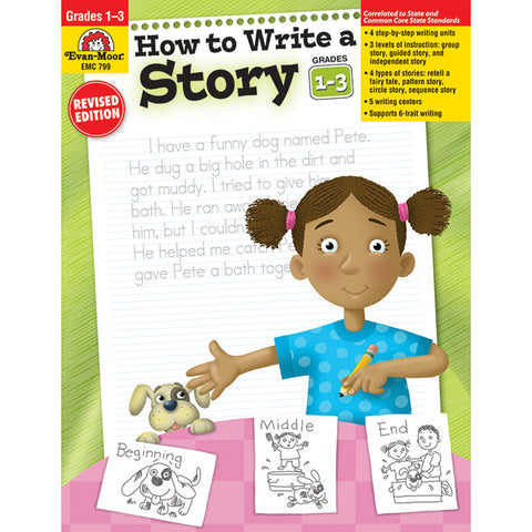#17112 HOW TO WRITE A STORY GR 1-3