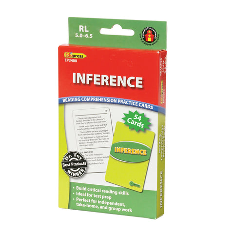 #17298 INFERENCE PRACTICE CARDS READING LEVELS 5.0-6.5