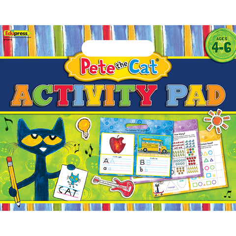 #54388 PETE THE CAT ACTIVITY PAD