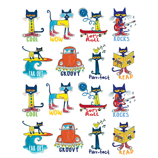 #17384 PETE THE CAT STICKERS