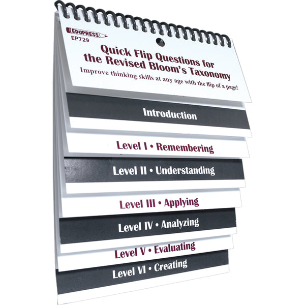 #17394 QUICK FLIP QUESTIONS FOR THE REVISED BLOOMS TAXONOMY