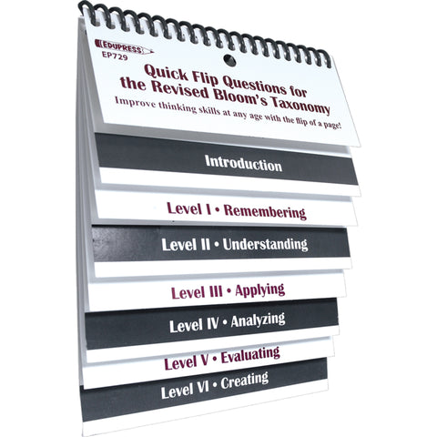 #17394 QUICK FLIP QUESTIONS FOR THE REVISED BLOOMS TAXONOMY