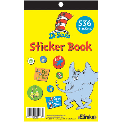 #17654 DR SEUSS STICKER BOOK