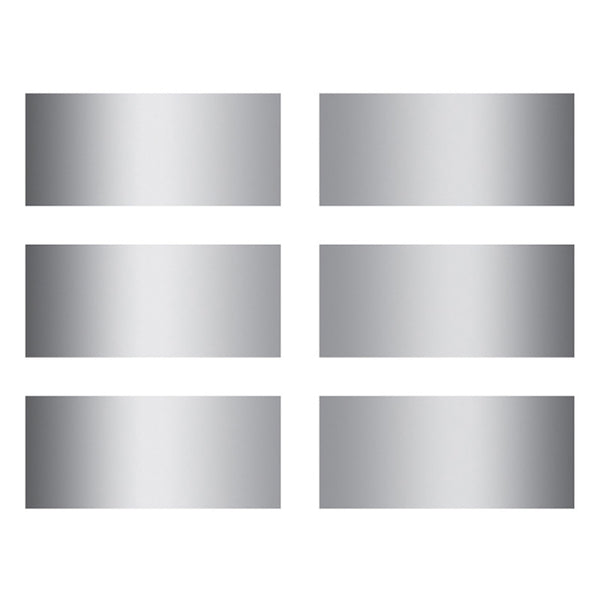 #17680 SCRATCH OFF STICKERS RECTANGLES