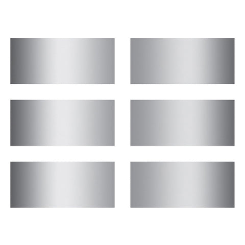 #17680 SCRATCH OFF STICKERS RECTANGLES