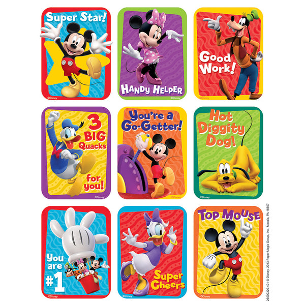 #17692 MICKEY MOUSE CLUBHOUSE MOTIVATIONAL GIANT STICKERS